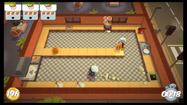 Zagrajmy W Overcooked: Gourmet Edition 2016 #2 Misje 1-1/1-2/1-3 (Etap1)