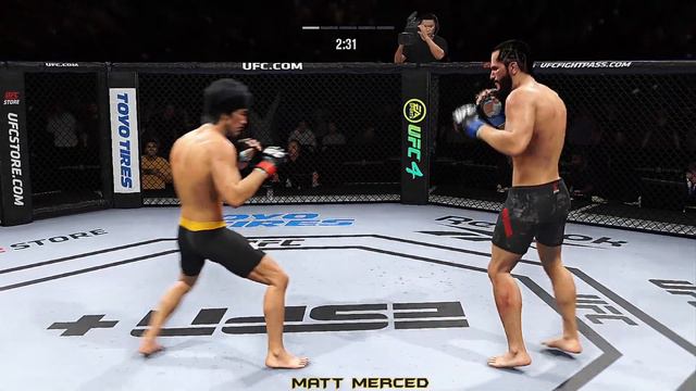UFC Welterweight Champ : Welterweight Bruce Lee UFC 4 Career Mode : Part 6 : UFC 4 Career Mode (PS4 смотреть онлайн