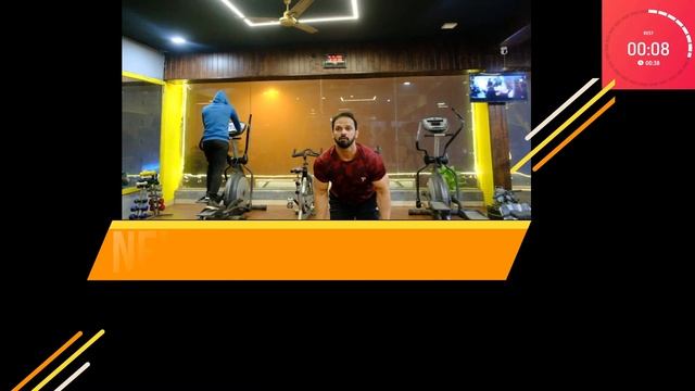 अब जिम नहीं होने का बहाना ख़त्म 10 min क़ाफ़ी |10 Minute Full Body Resistance Band Workout смотреть онлайн