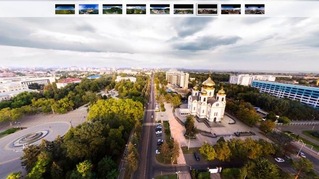Круговые панорамы с воздуха: природа + город \ 360 panoramas aerial shooting смотреть онлайн