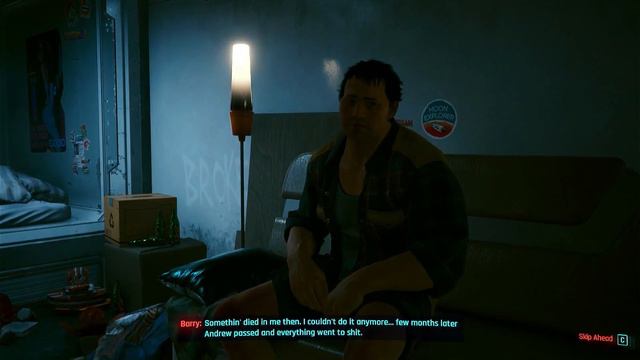 V Tries to Help the Depressed Cop Barry Lewis смотреть онлайн
