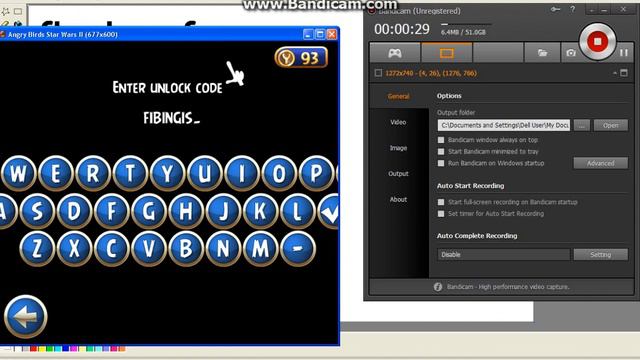 I typed fibingisfox as a unlock code on Angry Birds Star Wars 2 and it didn't work :( смотреть онлайн