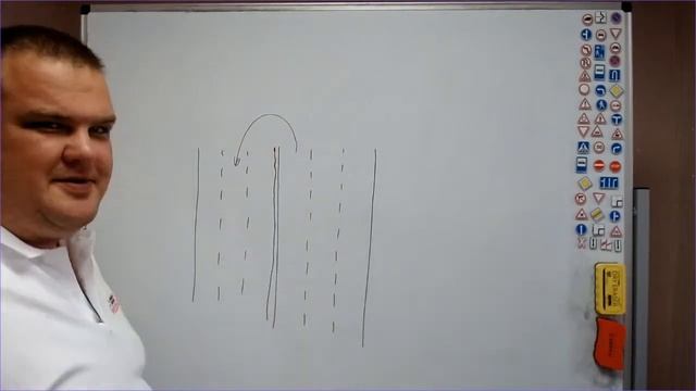 Тема 8 расположение ТС на дороге (вечер) смотреть онлайн