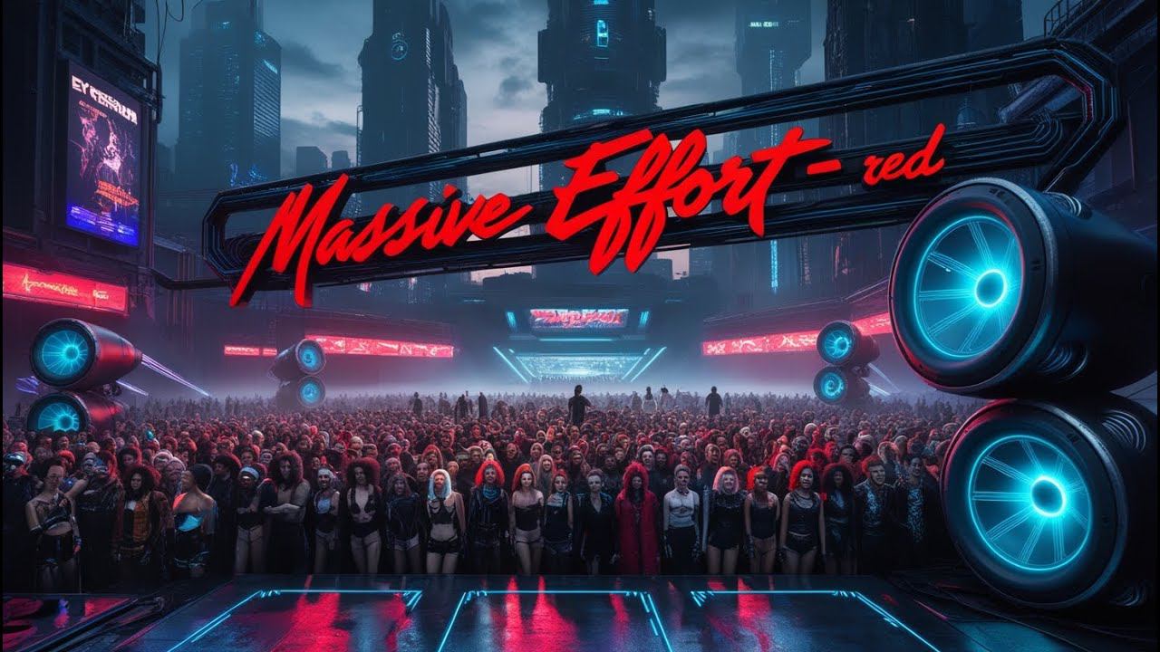 Massive Effort - RED               #dnb #electronicmusic #music2024 #bassmusic