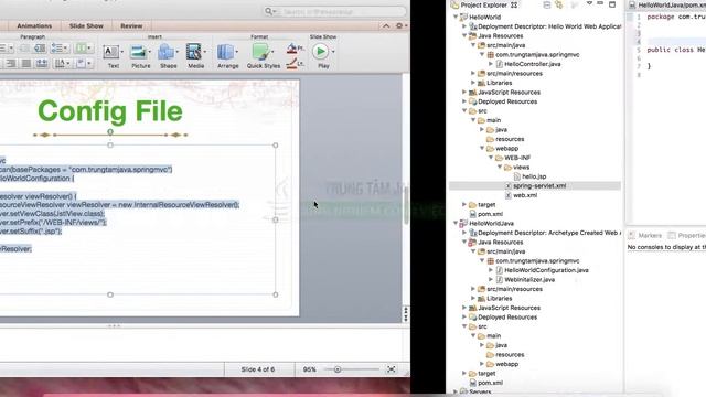 Spring MVC 4 - Hello World Spring MVC - Java Config смотреть онлайн