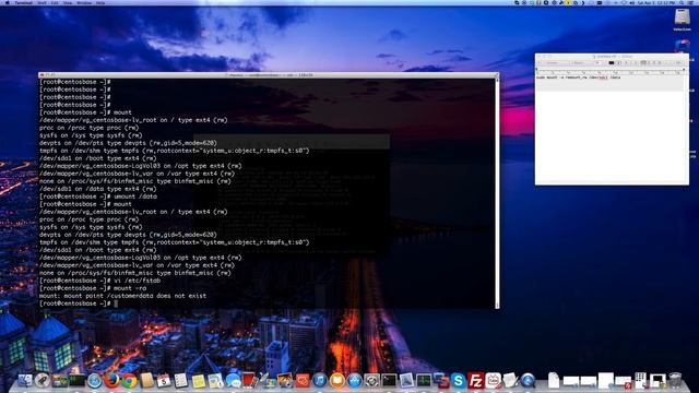 Remount a Linux File system with Read/Write without rebooting смотреть онлайн