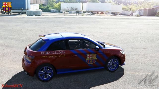 Assetto Corsa - Audi A1 FC Barcelona смотреть онлайн