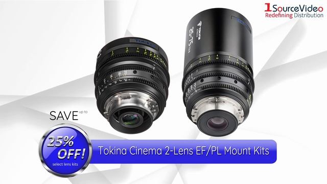 Tokina Cinema's EF/PL Lens Kit Promo Has Been Extended - Act NOW While Supplies Last! смотреть онлайн