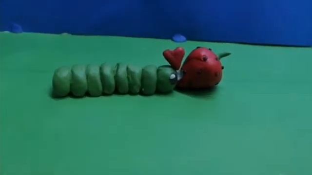 Жизнь гусеницы (пластилиновая анимация) смотреть онлайн