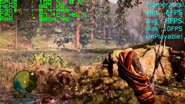 Far Cry Primal | HD 4000 | i3 3217U | 4GB смотреть онлайн