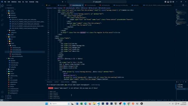 Laravel 10 Dan Bootstrap 5 - Cara Membuat Fitur Export Excel смотреть онлайн