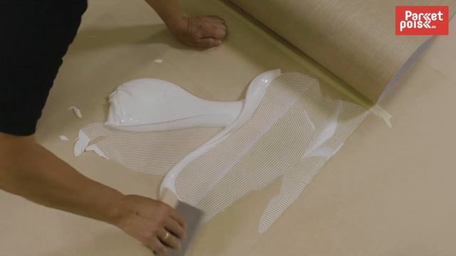 Укладка линолеума-мармолеума Forbo без спайки швов