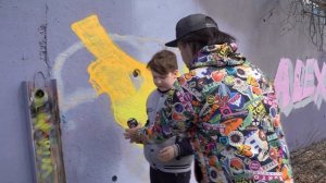 Граффити школа. Шрифты, теги! Учимся рисовать вместе!  Покрас учеников!