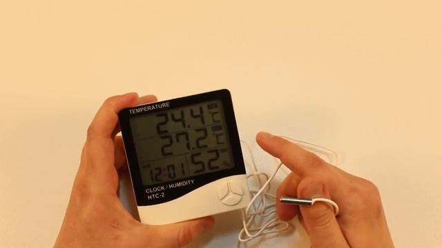 ЦИФРОВАЯ ЖК МЕТЕОСТАНЦИЯ С ВЫНОСНЫМ ДАТЧИКОМ смотреть онлайн