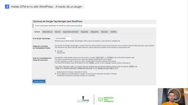 Añadir Google Analytics 4 en WordPress con GTM (recomendado) смотреть онлайн