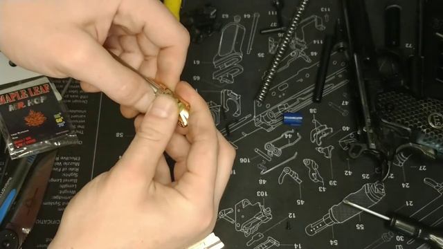 Fitting a Maple Leaf hop chamber in a custom Airsoft Hi-Capa #Mapleleaf смотреть онлайн