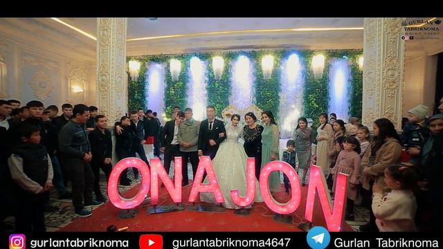 Gurlan_Tabriknoma ijodkorlari VERSAL TO'YXONASIDA смотреть онлайн