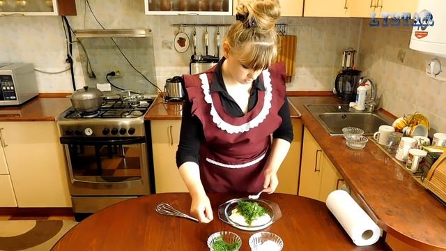 Молодой КАРТОФЕЛЬ под сметанным соусом с чесноком и укропом. смотреть онлайн