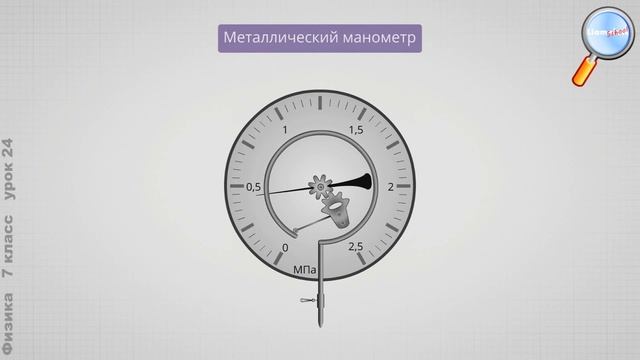 Физика 7 класс (Урок№24 - Приборы для давления. Обобщение и решение - «Атмосфера и атм. давление».) смотреть онлайн