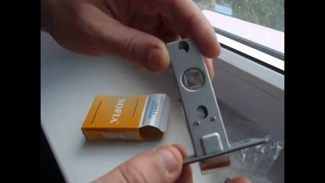 Защелка для межкомнатных дверей Sofia врезной замок распаковка смотреть онлайн