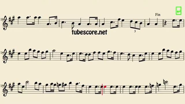 Mexico National Anthem Sheet Music for Alto Saxophone Horn and Soprano Saxophone смотреть онлайн