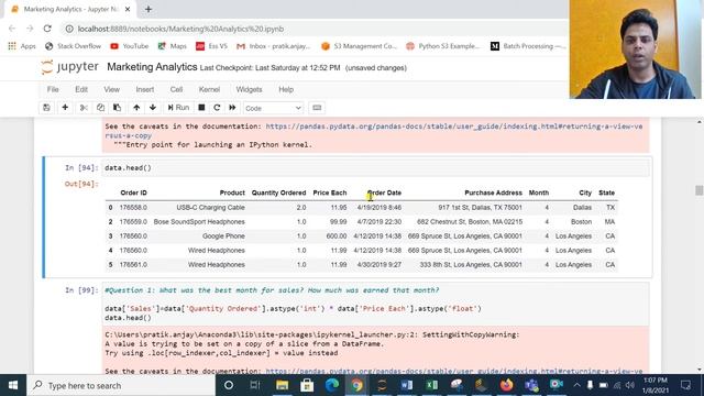 Marketing Sales Data Analytics Case Study using Python | Data Science смотреть онлайн