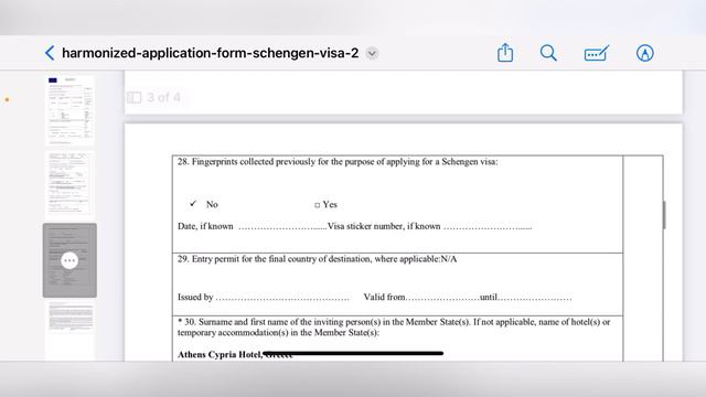 How To Fill Schengen Visa Application Form |  Schengen Visa