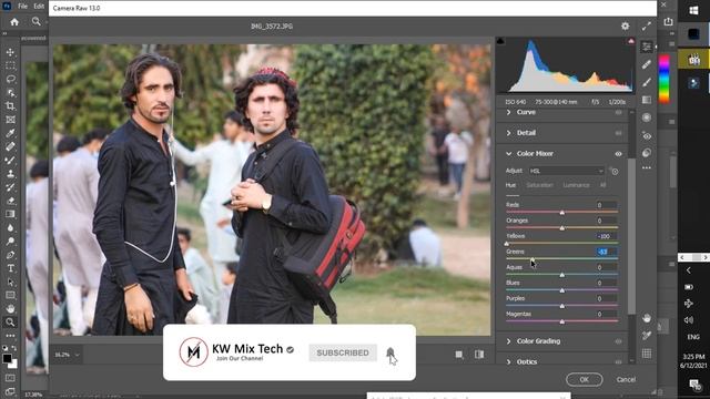 Adobe photoshop 2021 Color Mixer Face retouching смотреть онлайн
