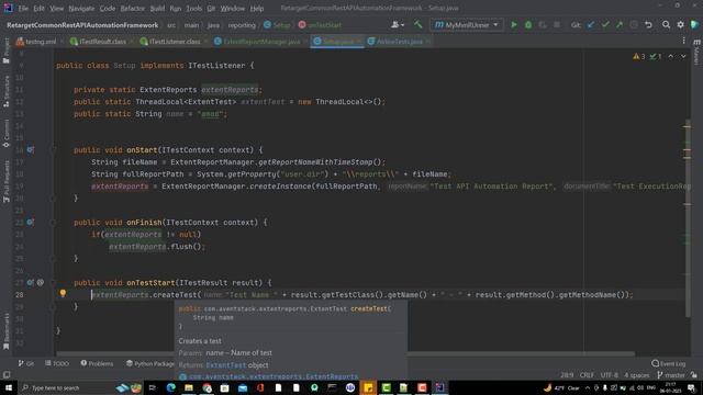 #13. |Rest Assured Framework| Create ThreadLocal ExtentTest & Custom Logging Methods | #restassured смотреть онлайн