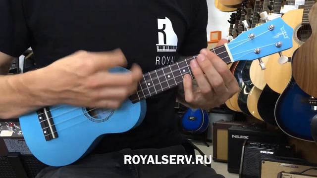 Укулеле-сопрано Listen LIS-100BLUE смотреть онлайн
