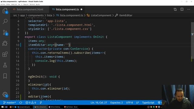 09.- Proyecto con Firebase y Angular [Actualizar registros]? смотреть онлайн