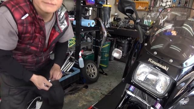 GPZ900R キャリパー6POT化でバイク屋さんが久しぶりにGPZに乗った結果 смотреть онлайн