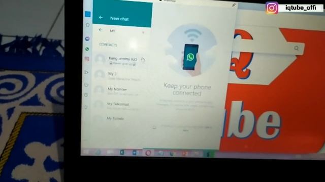CARA MUDAH MENGGUNAKAN WHATSAPP DI LAPTOP, KOMPUTER DAN NETBOOK || IQ Tube