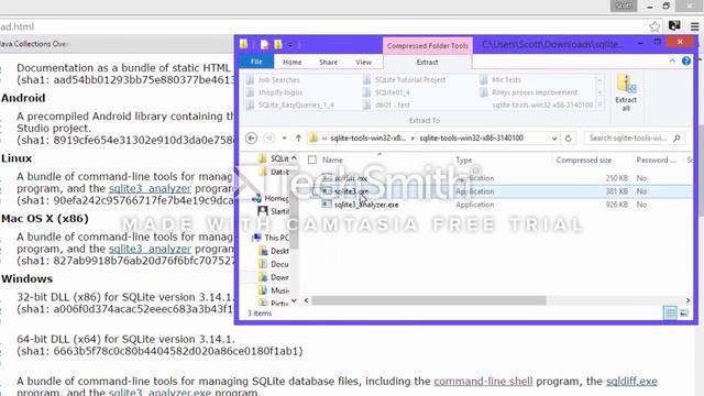 SQLite - How To Install SQLite3 In Windows