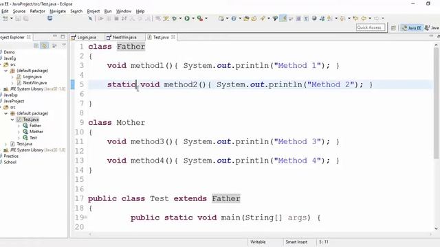 Core Java - Inheritance Concept - Intact Abode смотреть онлайн