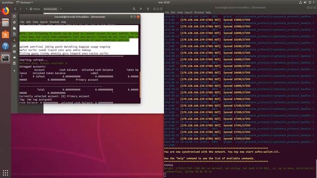 Safex Cash (Node/Wallet/CPU Mining) का Ubuntu 18 के लिए शिक्षण। смотреть онлайн