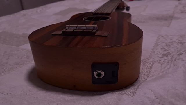 Электроукулеле из обычного укулеле, как сделать, как установить звукосниматель укулеле с Aliexpress смотреть онлайн