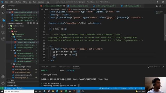 Angular | 10. ngFor смотреть онлайн