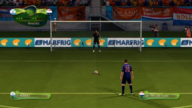 2014 FIFA World Cup Brazil - Gameplay - Penalty Shootout смотреть онлайн