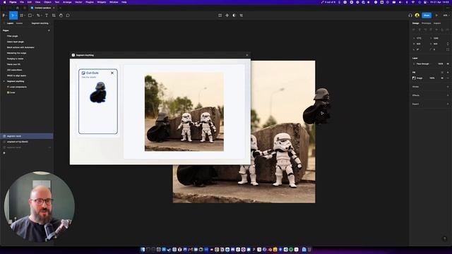 Figma plugin — Make image cutouts with Segment Anything смотреть онлайн