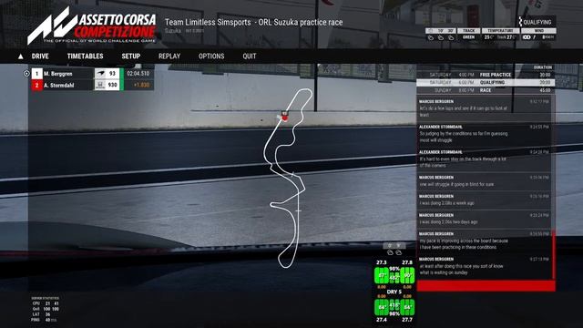 Practice race ahead of ORL EU sprint series round 4 at SUZUKA смотреть онлайн