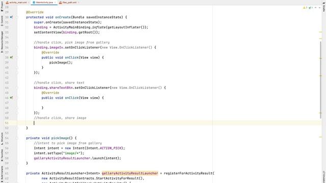 Share Image Text using FileProvider | Android Studio | Java смотреть онлайн