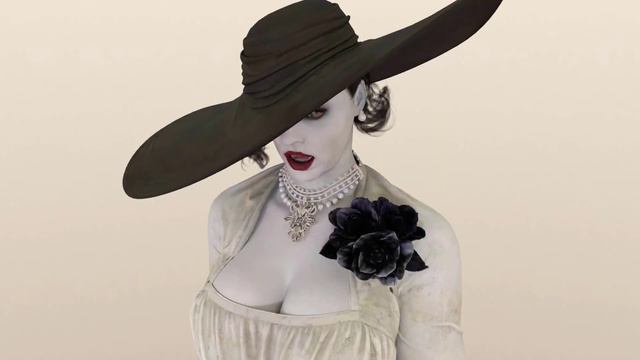 Resident Evil Village Lady Dimitrescu Muscle Growth Transformation смотреть онлайн