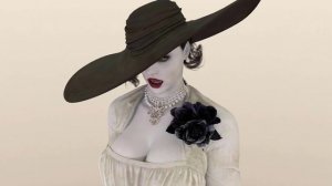 Resident Evil Village Lady Dimitrescu Muscle Growth Transformation