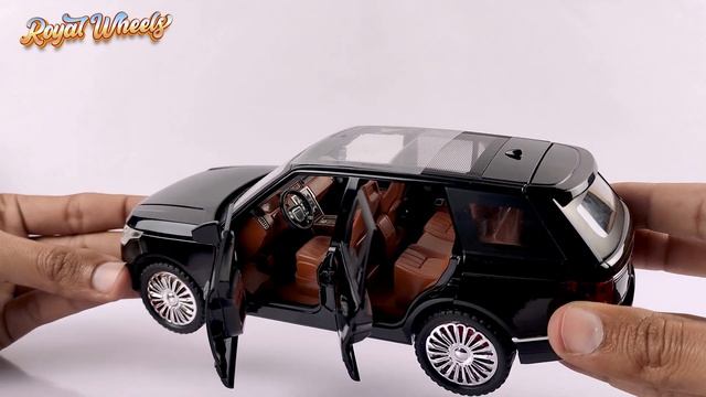Diecast Model Car Unboxing Scale 1/24 Range Rover Review And Test | Royal Wheels смотреть онлайн