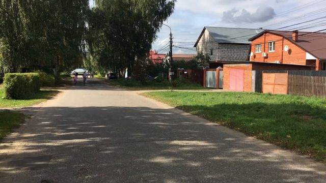 Улица Колхозная в поселке Быково Московской области смотреть онлайн