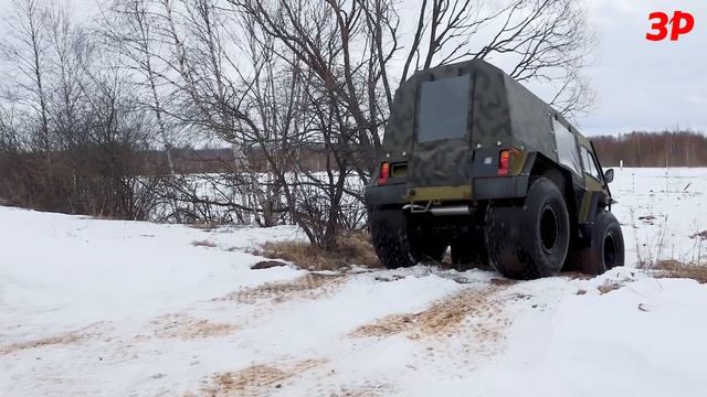 УАЗ отдыхает! Вездеход Лесник - это вам не кроссовер! Обзор и тест. Не Шерп, но тоже огонь смотреть онлайн