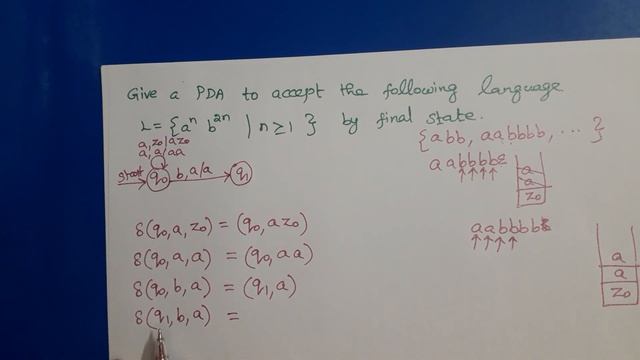 Theory of Computation: PDA Example (a^n b^2n) смотреть онлайн