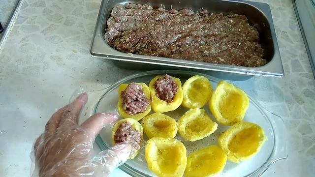 Лодочки с фаршем и суп с фрикадельками. Вкусненько!!! смотреть онлайн