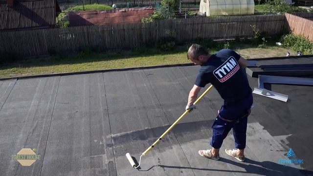 Жидкая кровля поверх рулонки??!!! легко! смотреть онлайн